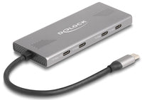 Delock Hub - 10 Gbps, mit Power Delivery 80