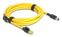 Delock Netzwerkkabel - 8-polig Mini-IO Typ 2 d-Form zu RJ-45 (M)