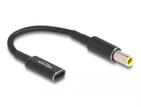 Delock Netzteil - 24 pin USB-C (W) zu Gleichstromstecker 7,9 x 5,5 mm (M)
