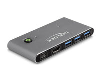 Delock KVM-/Audio-/USB-Switch - HDMI 8K60