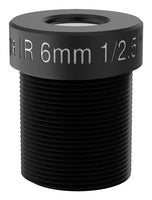Axis CCTV-Objektiv - 12.7 mm (1/2") - M12-Anschluss - 6 mm - f/2.0 (Packung mit 4)