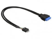 Delock USB-Kabel - 19-poliger USB 3.0 Kopf (W)