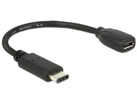 Delock USB-Adapter - USB-C (M) zu Micro-USB Typ B (W)