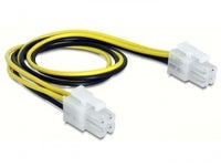 Delock Stromkabel - Netzstecker P4 (M) zu Netzstecker P4 (M)